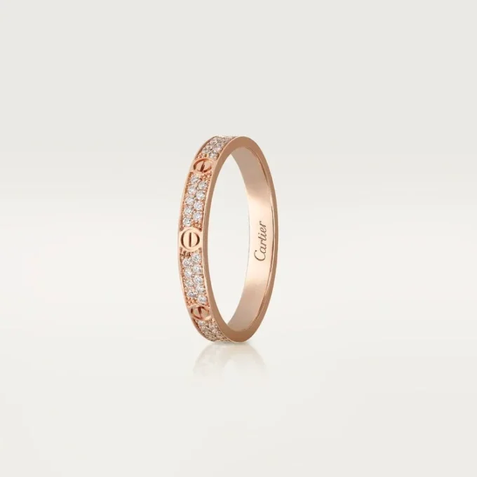 Love Ring, Sm – Rose Gold, Diamonds – Cartier Love Ring, Sm – Rose Gold, Diamonds – Cartier
