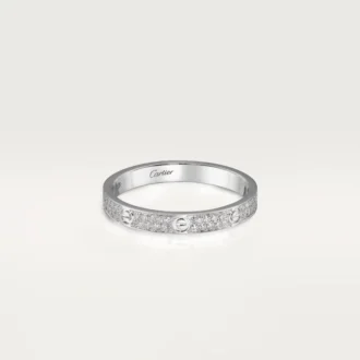 Love Ring, Sm – White Gold, Diamonds – Cartier