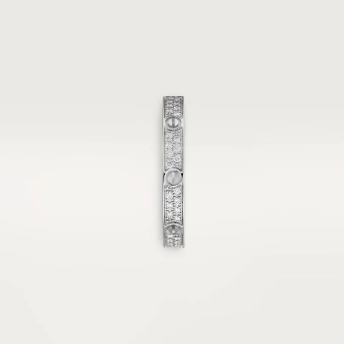 Love Ring, Sm – White Gold, Diamonds – Cartier Love Ring, Sm – White Gold, Diamonds – Cartier