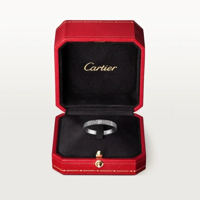 Love Ring, Sm – White Gold, Diamonds – Cartier Love Ring, Sm – White Gold, Diamonds – Cartier