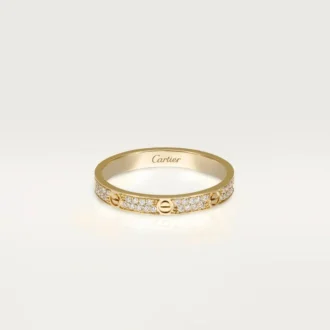 Love Ring, Sm – Yellow Gold, Diamonds – Cartier