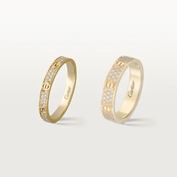 Love Ring, Sm – Yellow Gold, Diamonds – Cartier Love Ring, Sm – Yellow Gold, Diamonds – Cartier