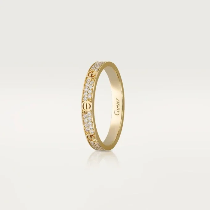 Love Ring, Sm – Yellow Gold, Diamonds – Cartier Love Ring, Sm – Yellow Gold, Diamonds – Cartier
