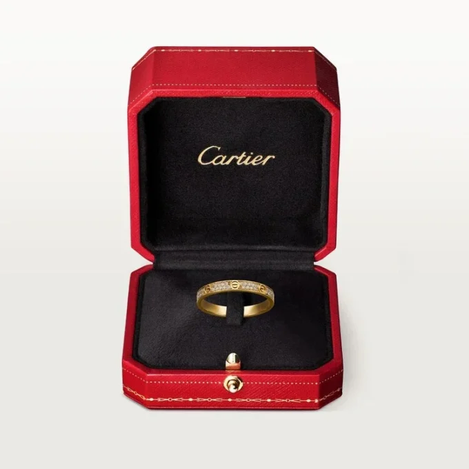 Love Ring, Sm – Rose Gold, Diamonds – Cartier Love Ring, Sm – Rose Gold, Diamonds – Cartier