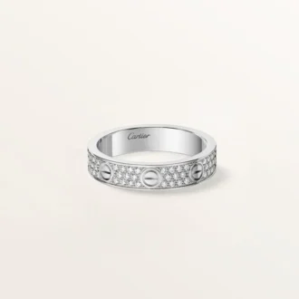 Love Ring, Small Model, Paved