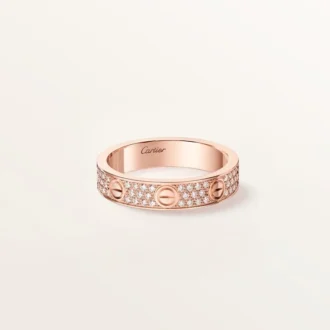 Love Ring, Small Model, Paved
