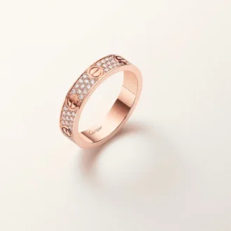 Love Ring, Small Model, Paved