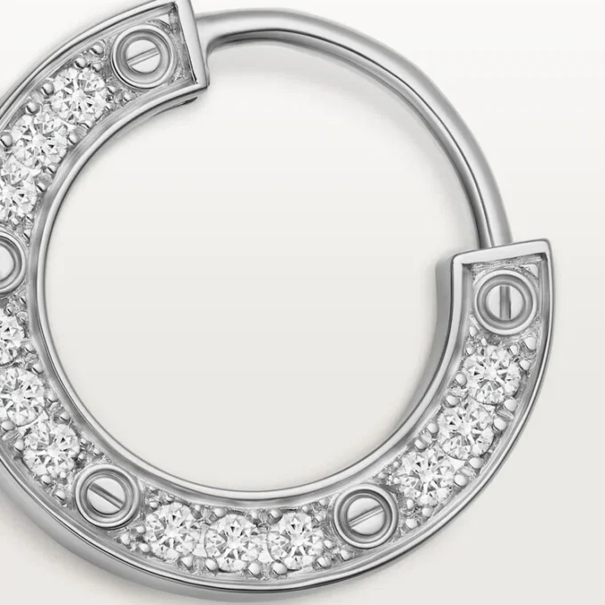 Love Single Earring – White Gold, Diamond – Cartier