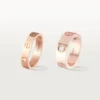 Love Wedding Band, 1 Diamond – Rose Gold, Diamond – Cartier Love Wedding Band, 1 Diamond – Rose Gold, Diamond – Cartier