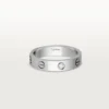 Love Wedding Band, 1 Diamond – White Gold, Diamond – Cartier Love Wedding Band, 1 Diamond – White Gold, Diamond – Cartier