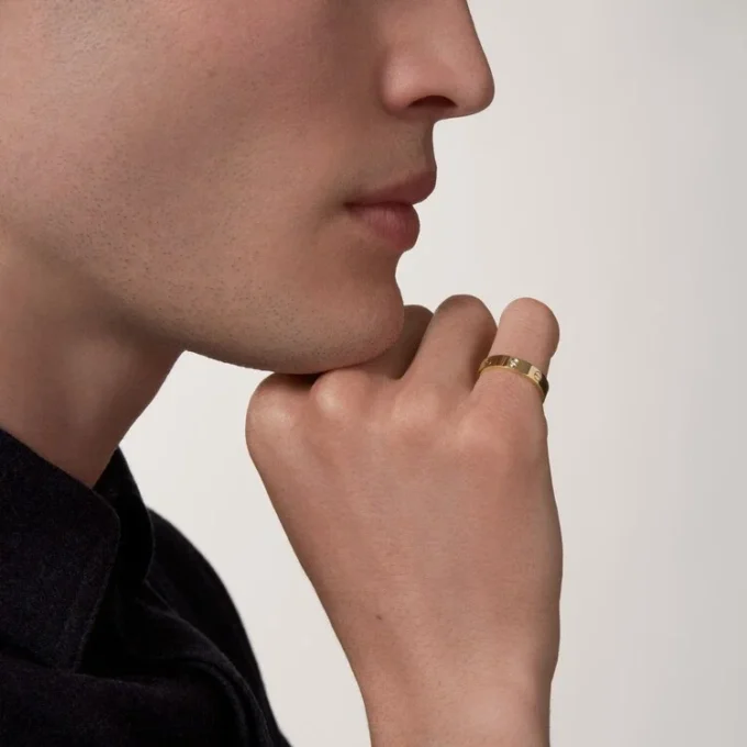 Love Wedding Band, 1 Diamond – Yellow Gold, Diamond – Cartier Love Wedding Band, 1 Diamond – Yellow Gold, Diamond – Cartier