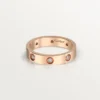 Love Wedding Band, 8 Diamonds – Rose Gold, Diamonds – Cartier Love Wedding Band, 8 Diamonds – Rose Gold, Diamonds – Cartier