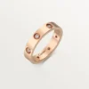 Love Wedding Band, 8 Diamonds – Rose Gold, Diamonds – Cartier Love Wedding Band, 8 Diamonds – Rose Gold, Diamonds – Cartier
