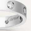 Love Wedding Band, 8 Diamonds – White Gold, Diamonds – Cartier Love Wedding Band, 8 Diamonds – White Gold, Diamonds – Cartier