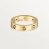 Love Wedding Band, 8 Diamonds – Yellow Gold, Diamonds – Cartier Love Wedding Band, 8 Diamonds – Yellow Gold, Diamonds – Cartier