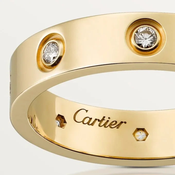 Love Wedding Band, 8 Diamonds – Yellow Gold, Diamonds – Cartier Love Wedding Band, 8 Diamonds – Yellow Gold, Diamonds – Cartier