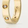 Love Wedding Band, 8 Diamonds – Yellow Gold, Diamonds – Cartier Love Wedding Band, 8 Diamonds – Yellow Gold, Diamonds – Cartier