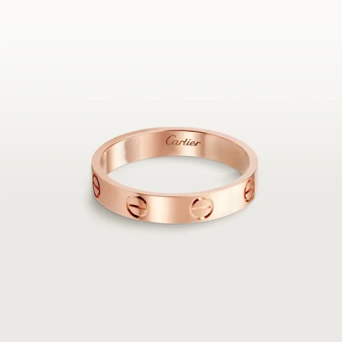 Love Wedding Band – Pink Gold – Cartier Love Wedding Band – Pink Gold – Cartier