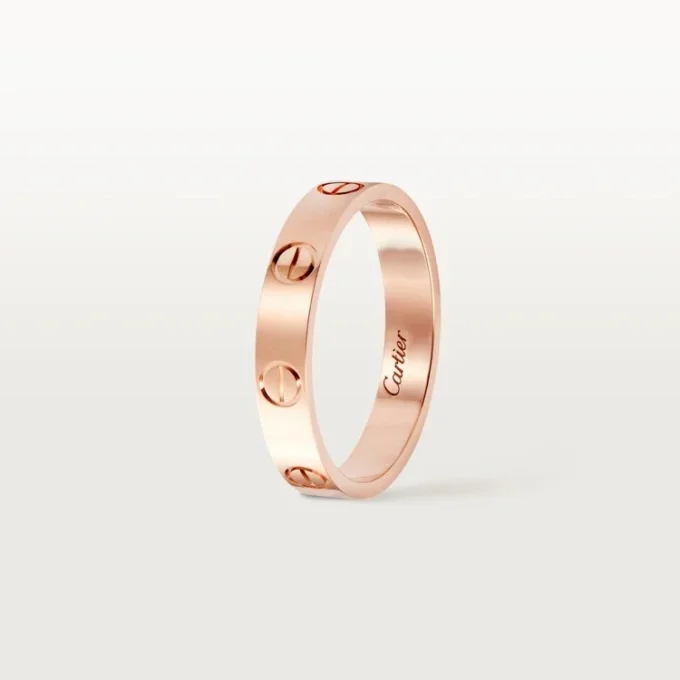 Love Wedding Band – Pink Gold – Cartier Love Wedding Band – Pink Gold – Cartier