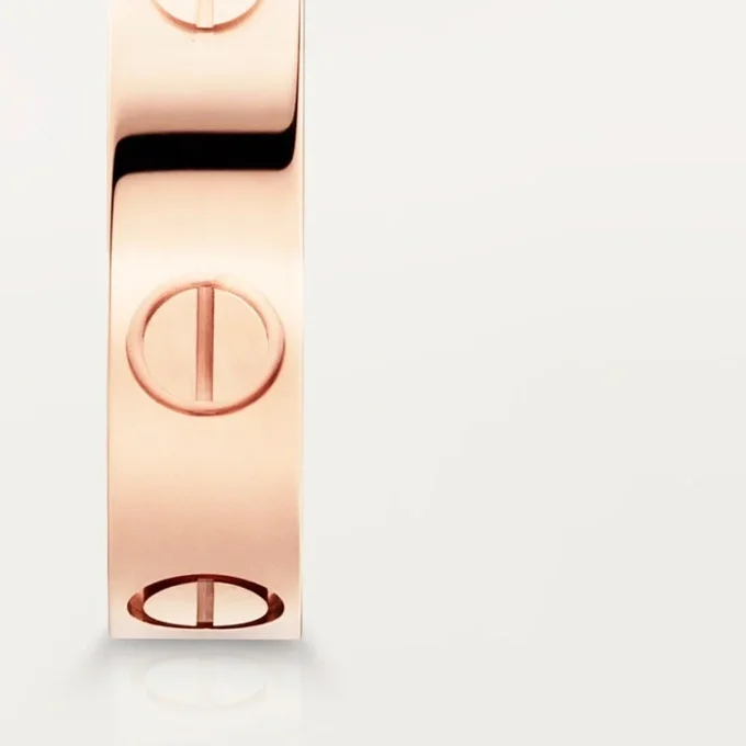 Love Wedding Band – Pink Gold – Cartier Love Wedding Band – Pink Gold – Cartier