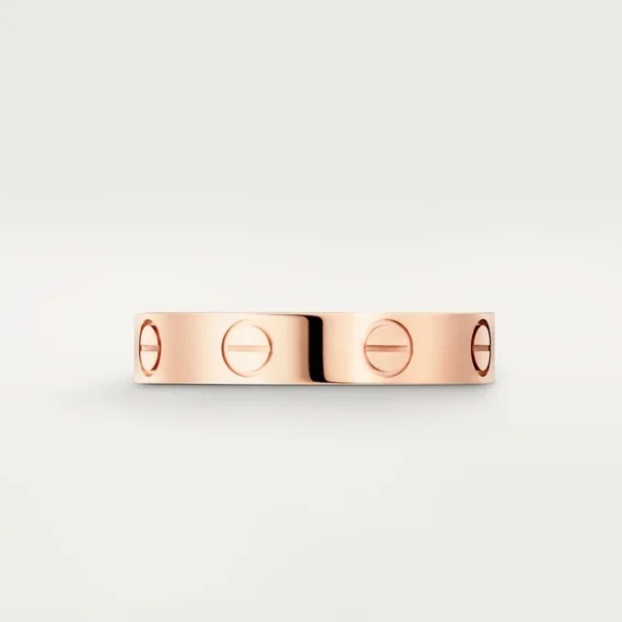Love Wedding Band – Pink Gold – Cartier Love Wedding Band – Pink Gold – Cartier
