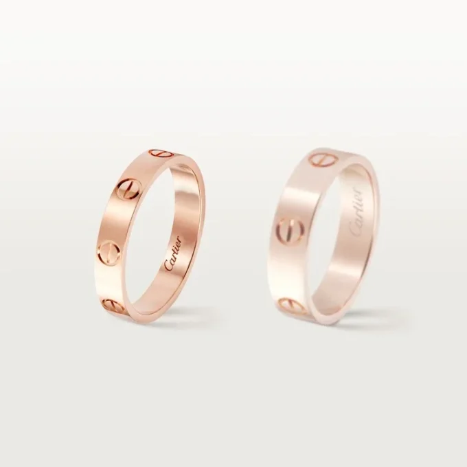 Love Wedding Band – Pink Gold – Cartier Love Wedding Band – Pink Gold – Cartier