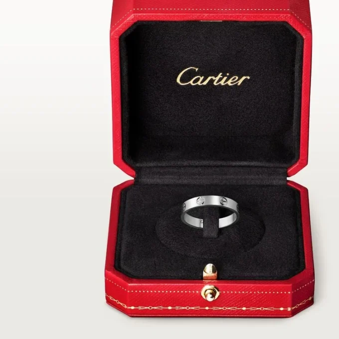 Love Wedding Band – Platinum – Cartier Love Wedding Band – Platinum – Cartier