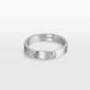 Love Wedding Band – White Gold – Cartier Love Wedding Band – White Gold – Cartier