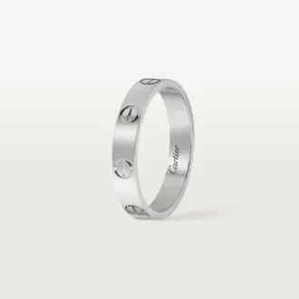 Love Wedding Band – White Gold – Cartier