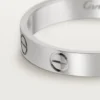 Love Wedding Band – White Gold – Cartier Love Wedding Band – White Gold – Cartier