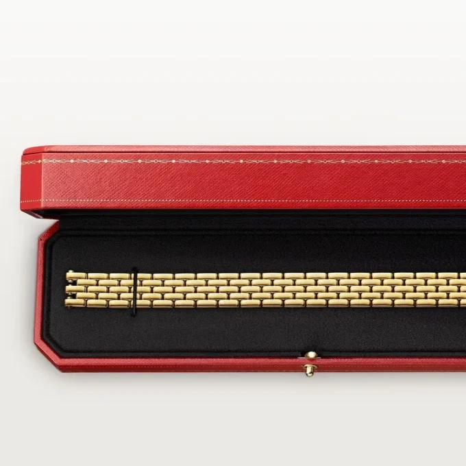 Maillon Panthere Bracelet, Five Rows Maillon Panthere Bracelet, Five Rows