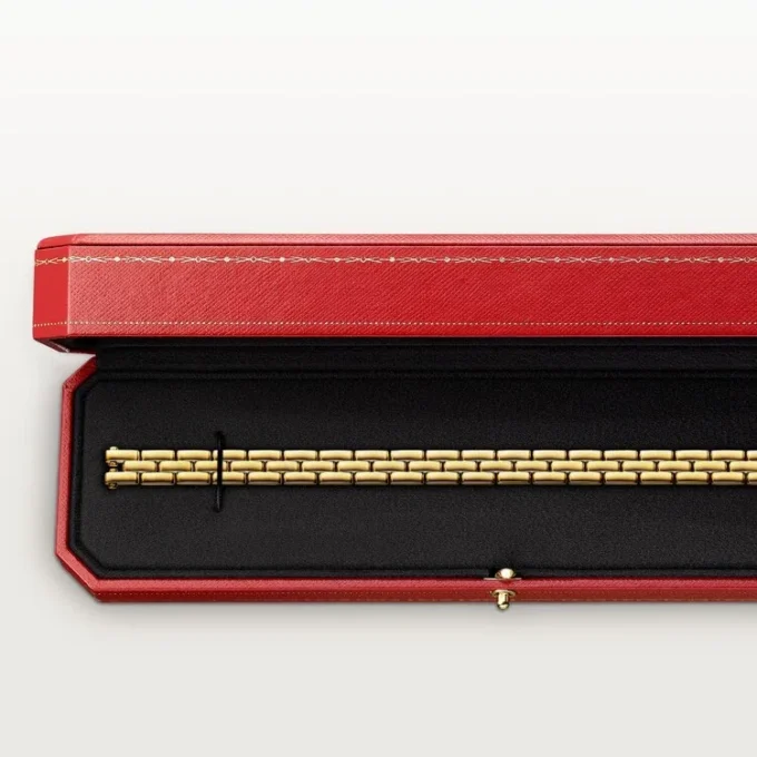 Maillon Panthere Bracelet, Three Rows Maillon Panthere Bracelet, Three Rows