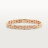 Maillon Panthere Bracelet, Triple Row, Paved Maillon Panthere Bracelet, Triple Row, Paved