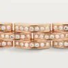 Maillon Panthere Bracelet, Triple Row, Paved Maillon Panthere Bracelet, Triple Row, Paved