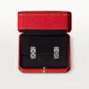 Maillon Panthere Earrings, 3 Diamond-Paved Rows – White Gold, Diamonds – Cartier