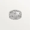Maillon Panthere Ring, 3 Half Diamond-Paved Rows – White Gold, Diamonds – Cartier Maillon Panthere Ring, 3 Half Diamond-Paved Rows – White Gold, Diamonds – Cartier