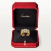 Maillon Panthere Ring, 3 Half Diamond-Paved Rows – Yellow Gold, Diamonds – Cartier Maillon Panthere Ring, 3 Half Diamond-Paved Rows – Yellow Gold, Diamonds – Cartier