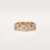 Maillon Panthere Ring, Triple Row, Paved Maillon Panthere Ring, Triple Row, Paved