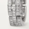 Maillon Panthere Ring, Triple Row, Paved Maillon Panthere Ring, Triple Row, Paved