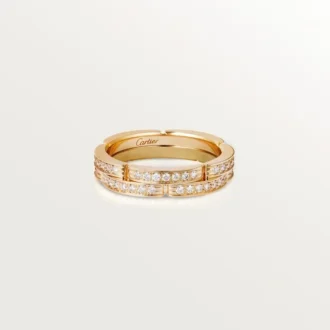 Maillon Panthere Ring – Yellow Gold, Diamonds – Cartier