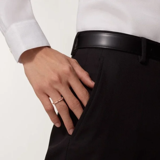 Maillon Panthere Wedding Band – Pink Gold, Diamonds – Cartier Maillon Panthere Wedding Band – Pink Gold, Diamonds – Cartier