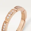 Maillon Panthere Wedding Band – Pink Gold, Diamonds – Cartier Maillon Panthere Wedding Band – Pink Gold, Diamonds – Cartier