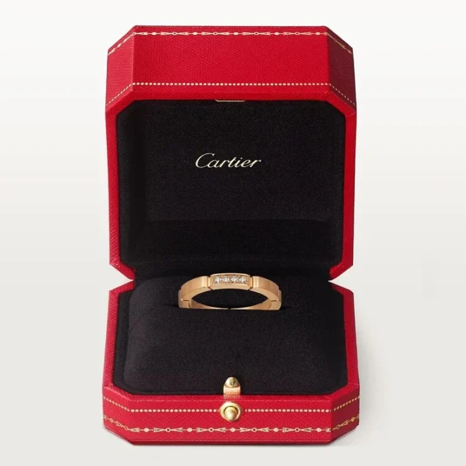 Maillon Panthere Wedding Band – Pink Gold, Diamonds – Cartier Maillon Panthere Wedding Band – Pink Gold, Diamonds – Cartier