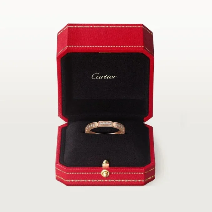 Maillon Panthere Wedding Band – Pink Gold, Diamonds – Cartier Maillon Panthere Wedding Band – Pink Gold, Diamonds – Cartier