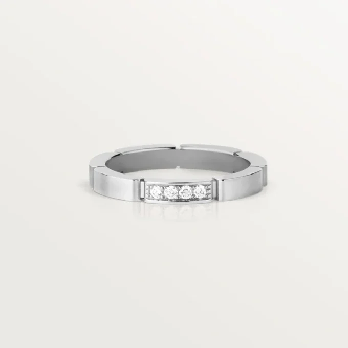 Maillon Panthere Wedding Band – White Gold, Diamonds – Cartier Maillon Panthere Wedding Band – White Gold, Diamonds – Cartier