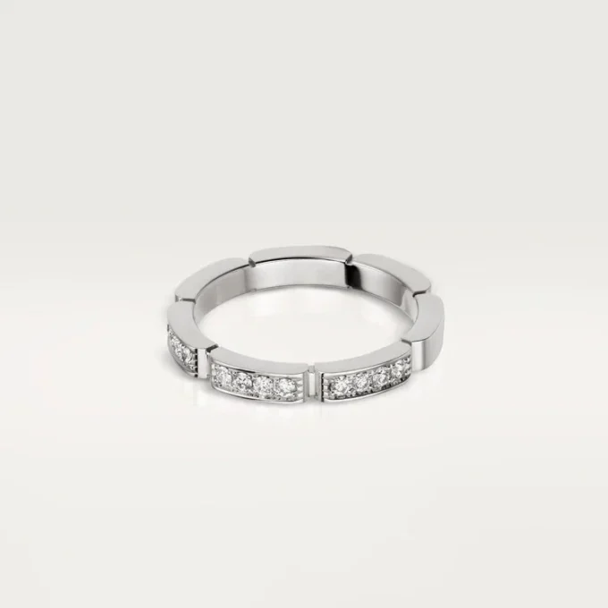 Maillon Panthere Wedding Band – White Gold, Diamonds – Cartier Maillon Panthere Wedding Band – White Gold, Diamonds – Cartier