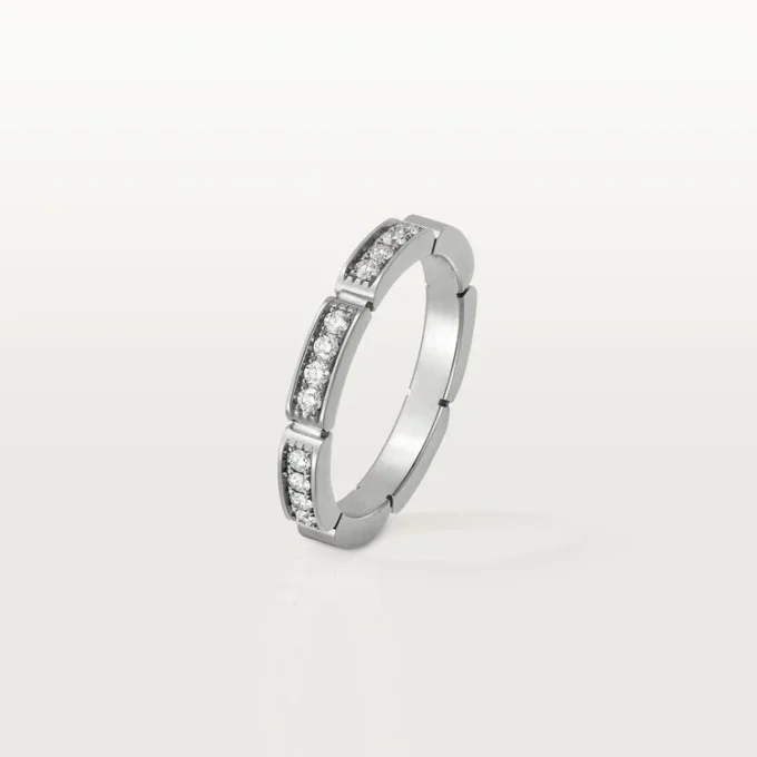 Maillon Panthere Wedding Band – White Gold, Diamonds – Cartier Maillon Panthere Wedding Band – White Gold, Diamonds – Cartier