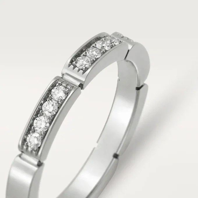 Maillon Panthere Wedding Band – White Gold, Diamonds – Cartier Maillon Panthere Wedding Band – White Gold, Diamonds – Cartier