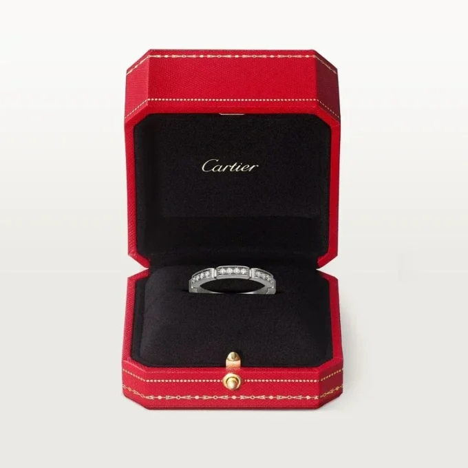 Maillon Panthere Wedding Band – White Gold, Diamonds – Cartier Maillon Panthere Wedding Band – White Gold, Diamonds – Cartier