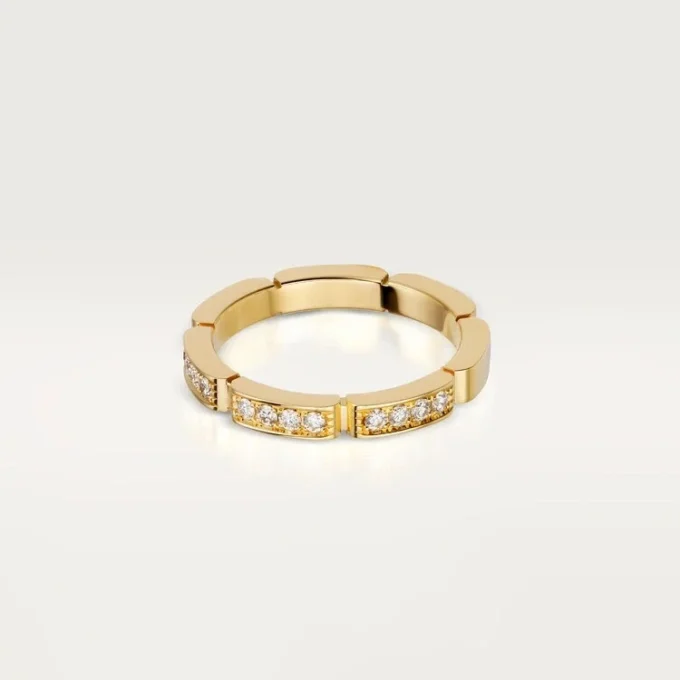 Maillon Panthere Wedding Band – Yellow Gold, Diamonds – Cartier Maillon Panthere Wedding Band – Yellow Gold, Diamonds – Cartier